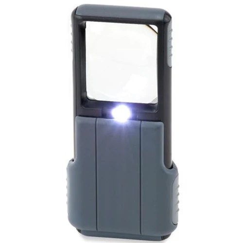 Carson Pop-Up Loupe de poche avec LED 5x40mm