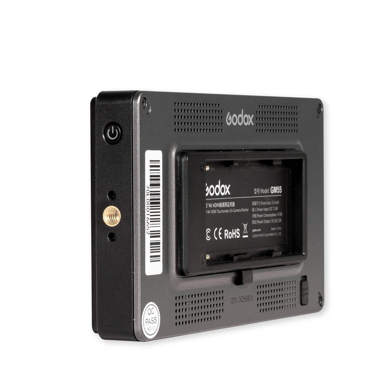 Godox GM55 4K Moniteur sur caméra à écran tactile de 5,5 po