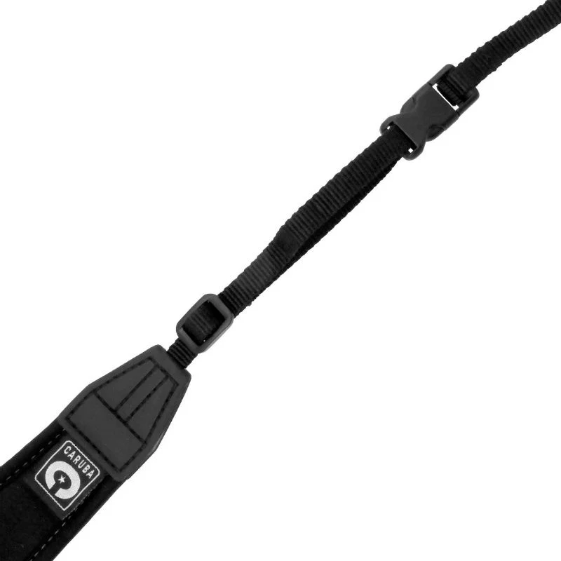 Caruba Appareil photo Neckstrap - extra long + Attache Rapide (Noir)