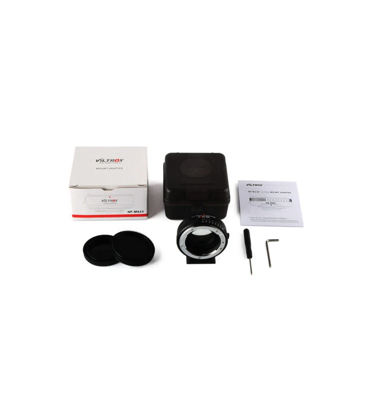 Viltrox Adaptateur de monture d'objectif NF-M43X