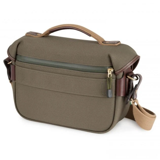 Billingham Hadley Small Pro Sac Vert Sauge/Chocolat En FibreNyte
