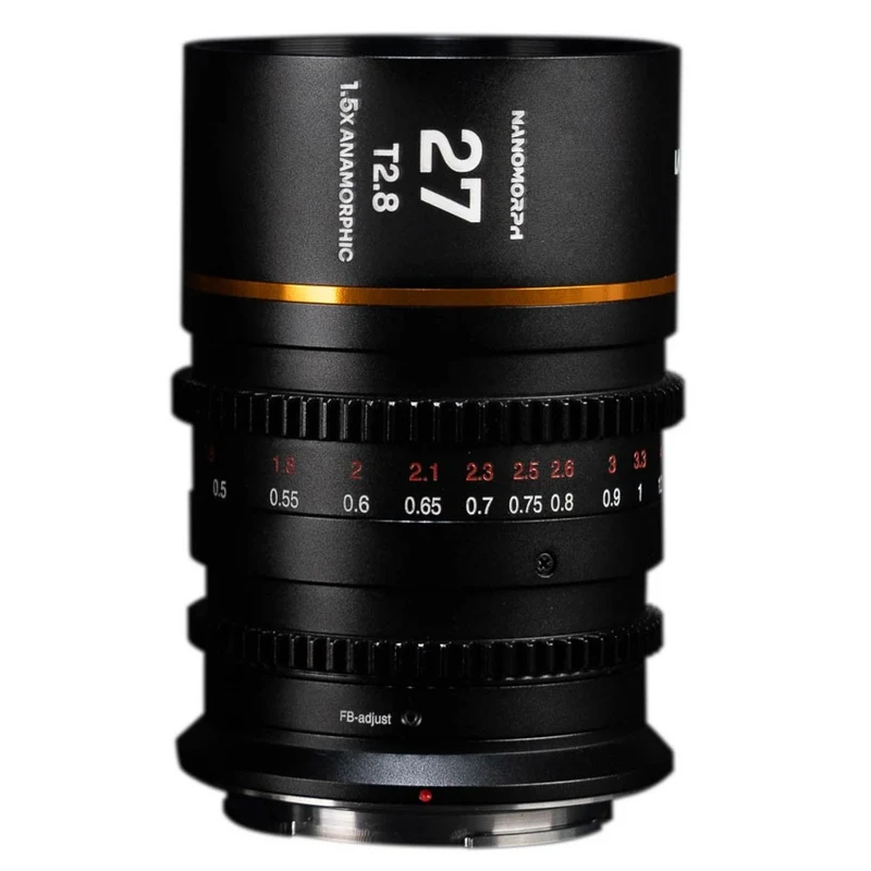 Laowa Nanomorph S35 (27,35,50mm) Ensemble (Ambre) (Cine) Sony E