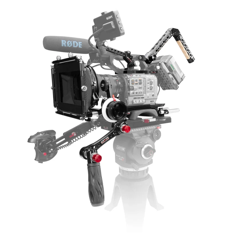 Shape Sony FX6 baseplate, top plate, controller top handle,VF. monture, matte box, follow focus pro
