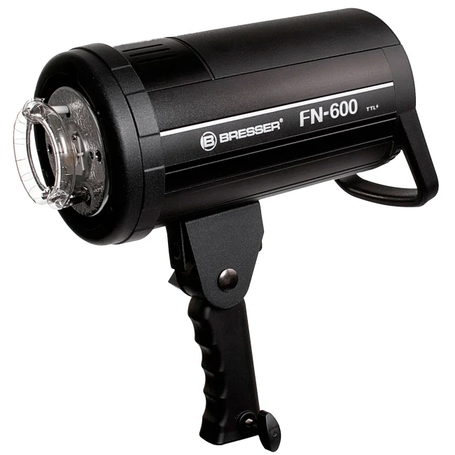 Bresser FN-600 TTL flash Nikon + batterie