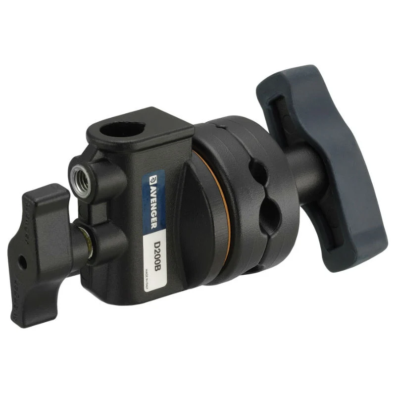 Manfrotto D200B 2 1/2 " rotule poignée noire