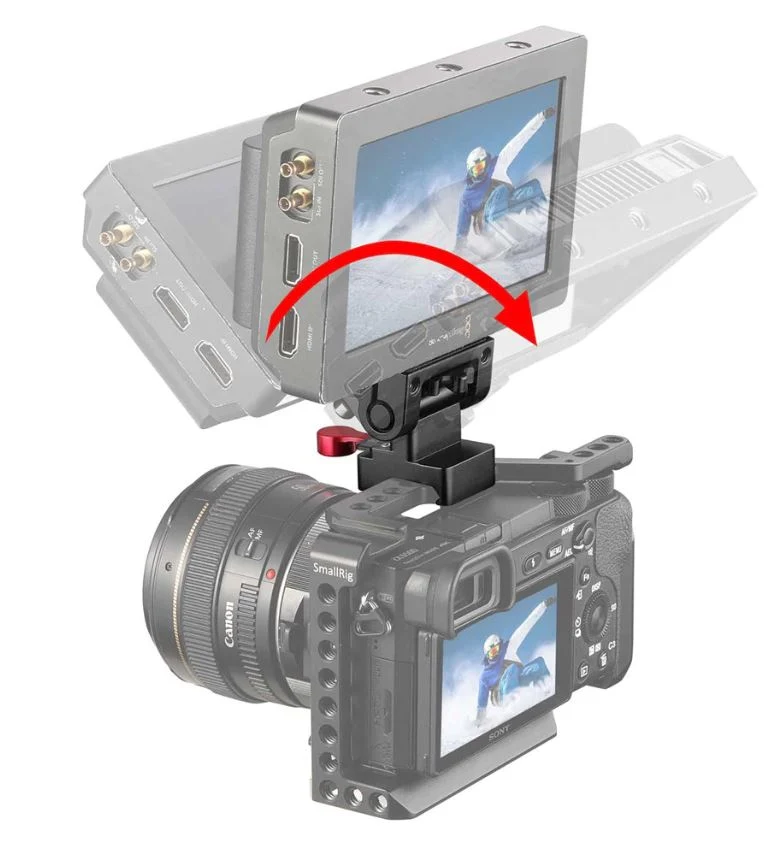 SmallRig 2100 Support pour moniteur APPAREIL PHOTO REFLEX avec pince OTAN