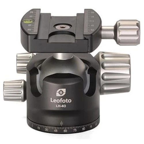 Leofoto LH-40 Rotule Avec Plaque À Dégagement Rapide QP-70