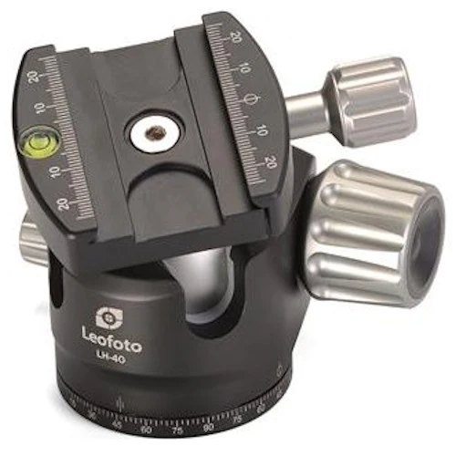 Leofoto LH-40 Rotule Avec Plaque À Dégagement Rapide QP-70
