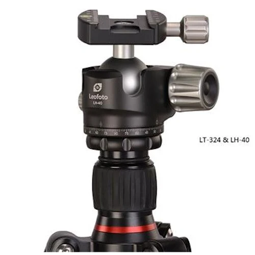 Leofoto LH-40 Rotule Avec Plaque À Dégagement Rapide QP-70