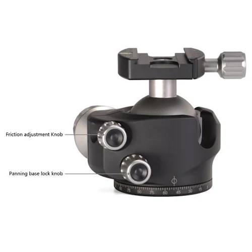 Leofoto LH-55 + QP-70 Rotule