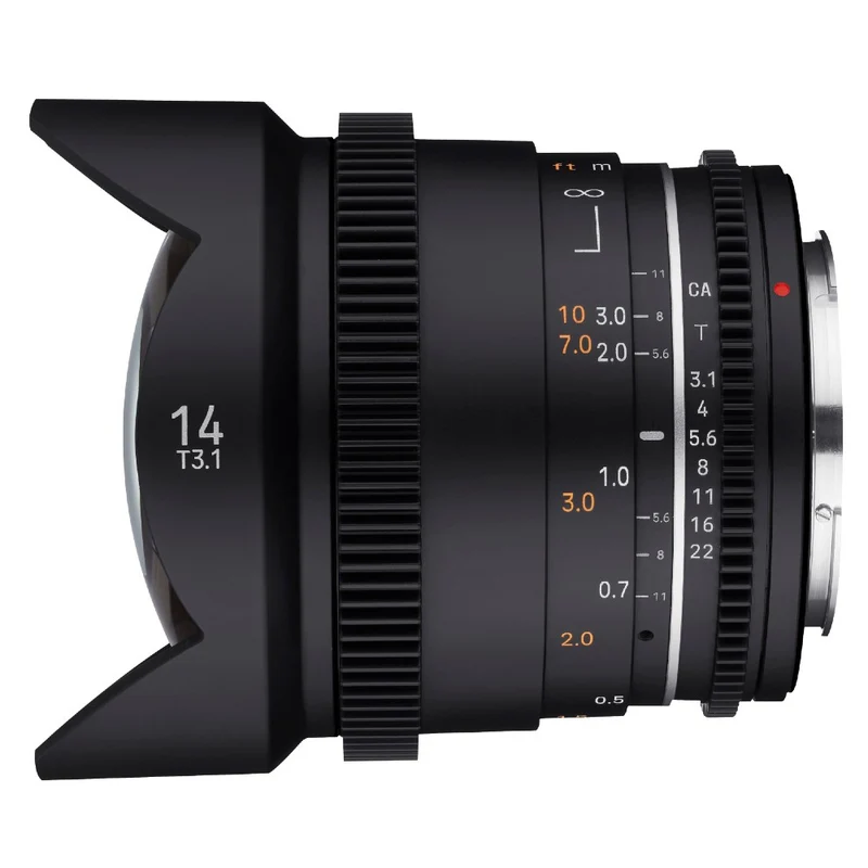 Samyang 14mm T3.1 VDSLR MK2 MFT