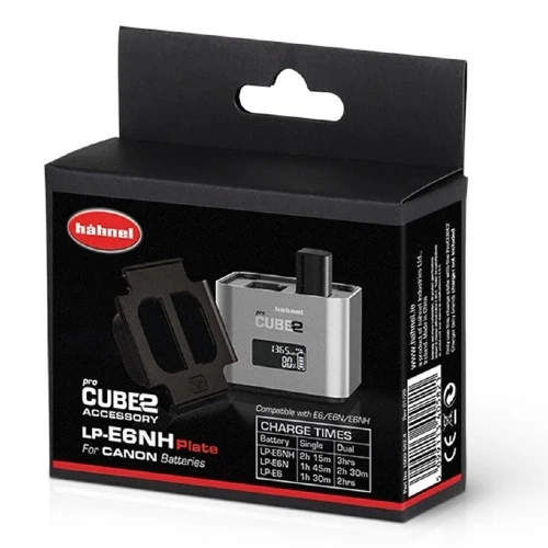 Hähnel ProCube2 Plaque de batterie pour les Batteries Canon LP-E6