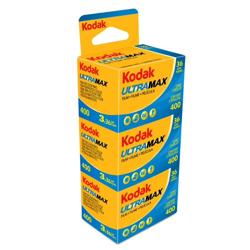 Kodak Ultra Max 400 135 / 36 pack de 3