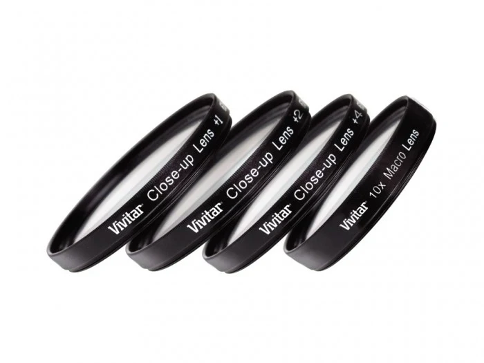 Vivitar 52mm Jeu D'Objectifs Gros Plan +1 +2 +4 +10