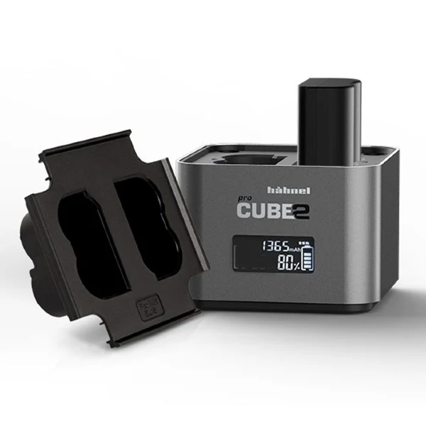 Hähnel ProCube2 Plaque de batterie pour les Batteries Nikon EN-EL15