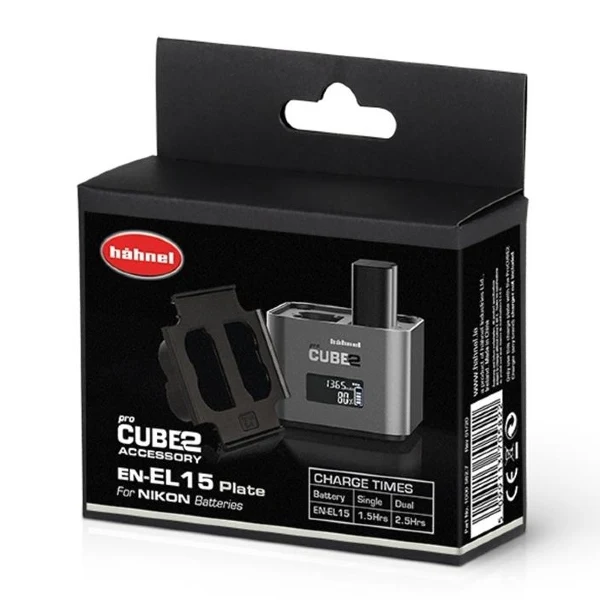 Hähnel ProCube2 Plaque de batterie pour les Batteries Nikon EN-EL15