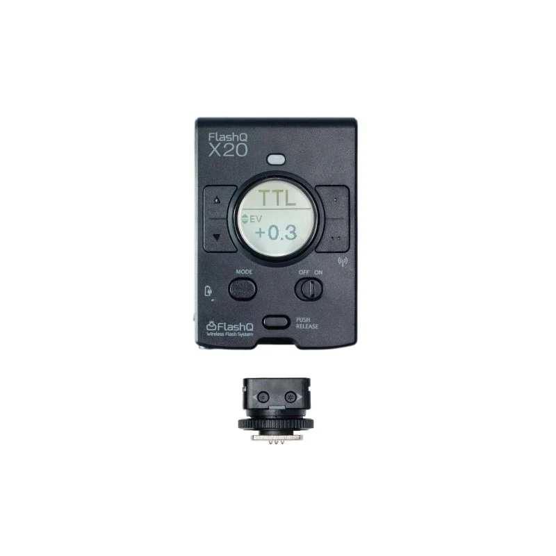 FlashQ X20 avec un émetteur (pour FUJIFILM)