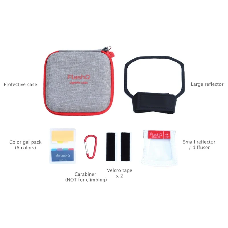 Kit diffuseur de flash pour FlashQ Q20 / Q20II / X20