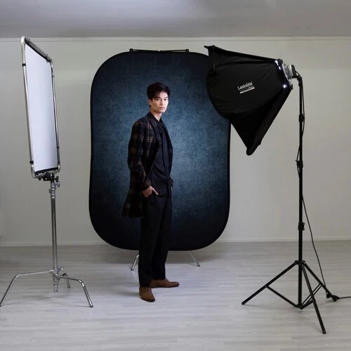 Manfrotto Vintage pliable 150x210cm encre / sauge