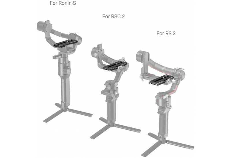 SmallRig Manfrotto Plaque de dégagement rapide pour cardan DJI RS 2 / RSC 2 / Ronin-S 3158