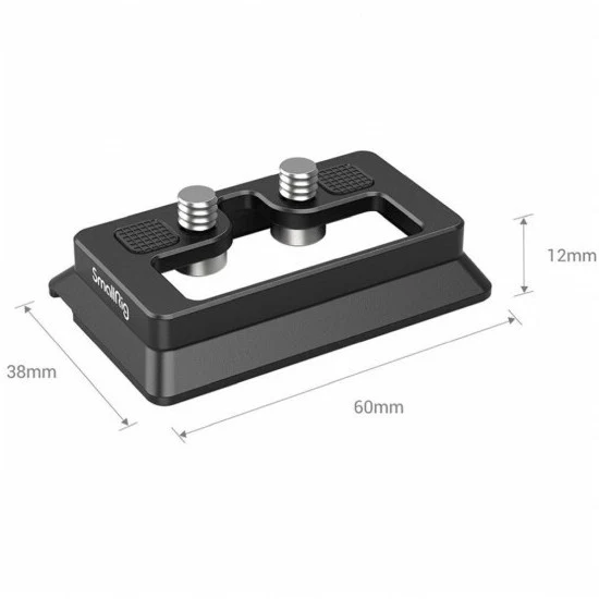 SmallRig Plaque de dégagement rapide Extended Type-Arca pour cardan DJI RS 2 et RSC 2 3154