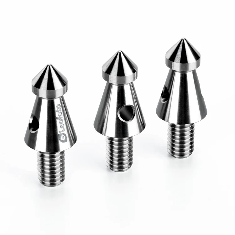 Leofoto TF-01 Set de pointes en acier titane
