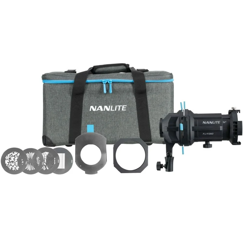 Nanlite Support de fixation de projection NL-PJ-FZ60-36 pour FM-mount (avec objectif 36 degrés)