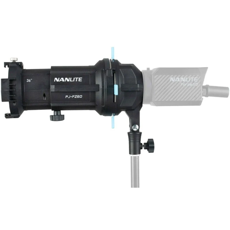 Nanlite Support de fixation de projection NL-PJ-FZ60-36 pour FM-mount (avec objectif 36 degrés)