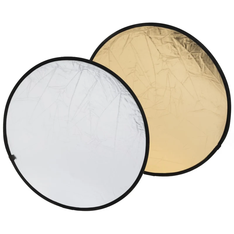 Bresser TR-5 Réflecteur Rond Or/Argent 60 cm