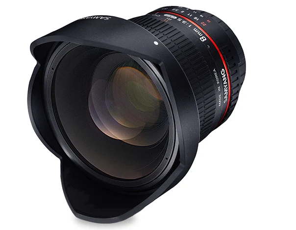Samyang 8mm T3.8 Fisheye Nikon VDSLR CSII