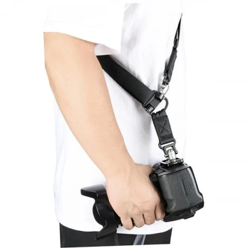 Leofoto NP-65 Plaque QR avec support de sangle MAGPUL QD