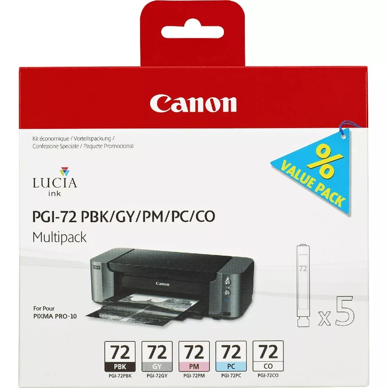 Canon Multipack PGI-72PBK/GY/PM/PC/CO