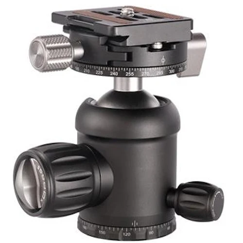 Leofoto NB-34 Rotule avec plaque de fixation rapide NP-50