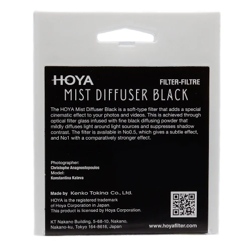 Hoya 49MM Diffuseur de brume BK No 0.5