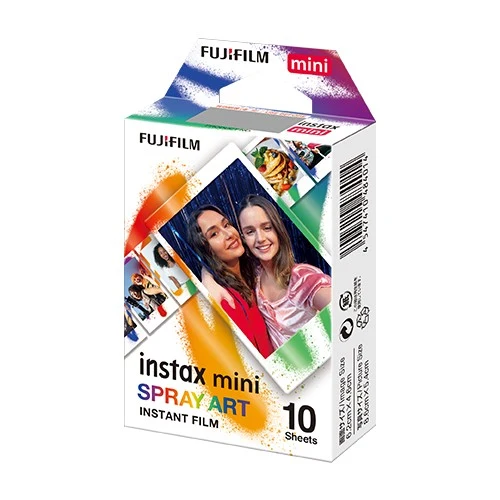Fujifilm INSTAX instax mini film spray art 1x10