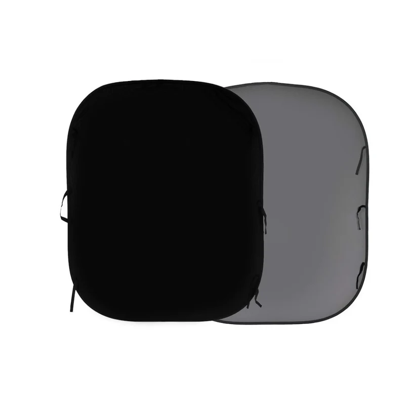 Manfrotto LL LB56GB Plain Collapsible 150x180cm noir/gris