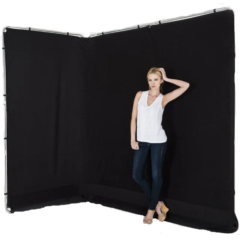Manfrotto LL LB7625 Fond Panoramique Noir 230x400cm