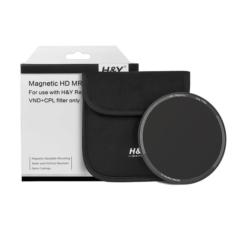 H&Y ND400 Filtre magnétique à clipser pour RevoRing (RMN400-82)