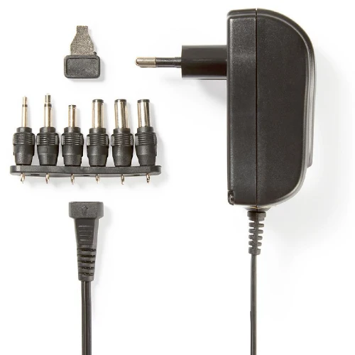 Nedis adaptateur secteur universel 3-12V DC, max 1.5A, 18W
