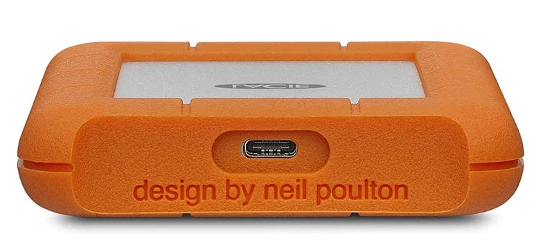LaCie Rugged Secure 2 To USB-C 5 Go/s