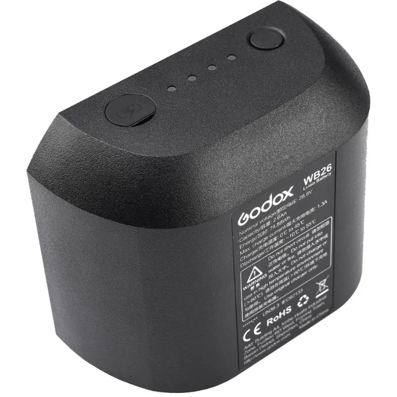 Godox WB26 Batterie Pour AD600 Pro
