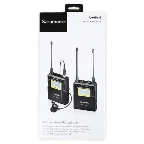 Saramonic UWMIC9 Kit Microphone Sans Fil de Luxe