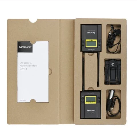 Saramonic UWMIC9 Kit Microphone Sans Fil de Luxe