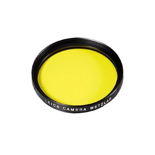Leica 13073 Filtre Jaune E49 Noir