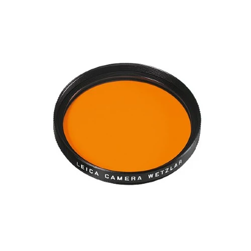 Leica 13072 Filtre Orange E49 Noir
