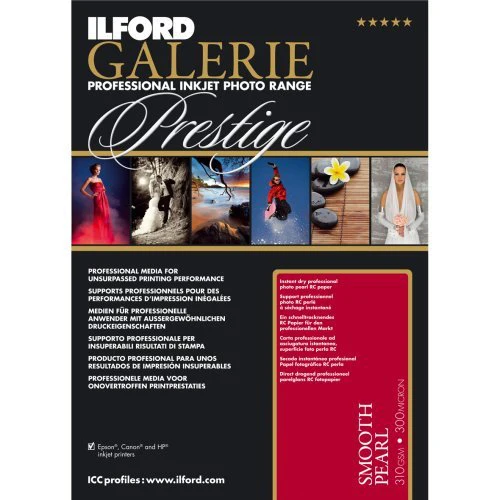Ilford Prestige Lisse Nacré A4 310g 25 Feuilles