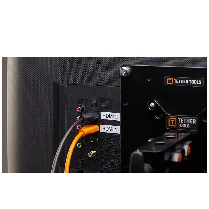 Tether Tools TetherPro HDMI 2.0 vers HDMI 2.0, 15' (4.6m), Orange
