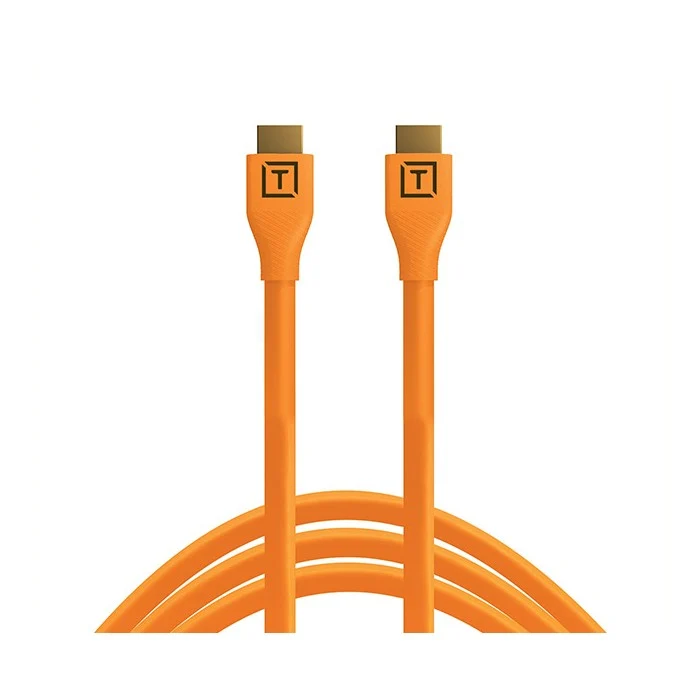 Tether Tools TetherPro HDMI Mini vers HDMI 2.0, 15' (4,6 m), Orange