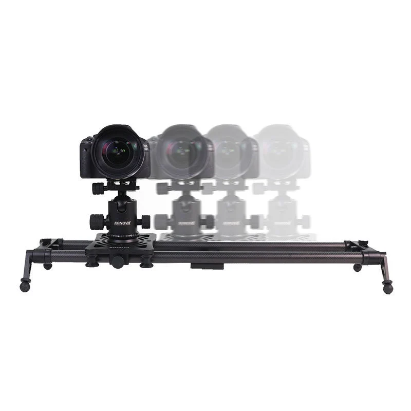 Konova P1 120cm Carbon Appareil photo Slider (w/ KMS-S2)