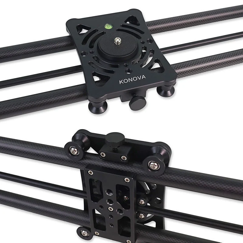Konova P1 120cm Carbon Appareil photo Slider (w/ KMS-S2)
